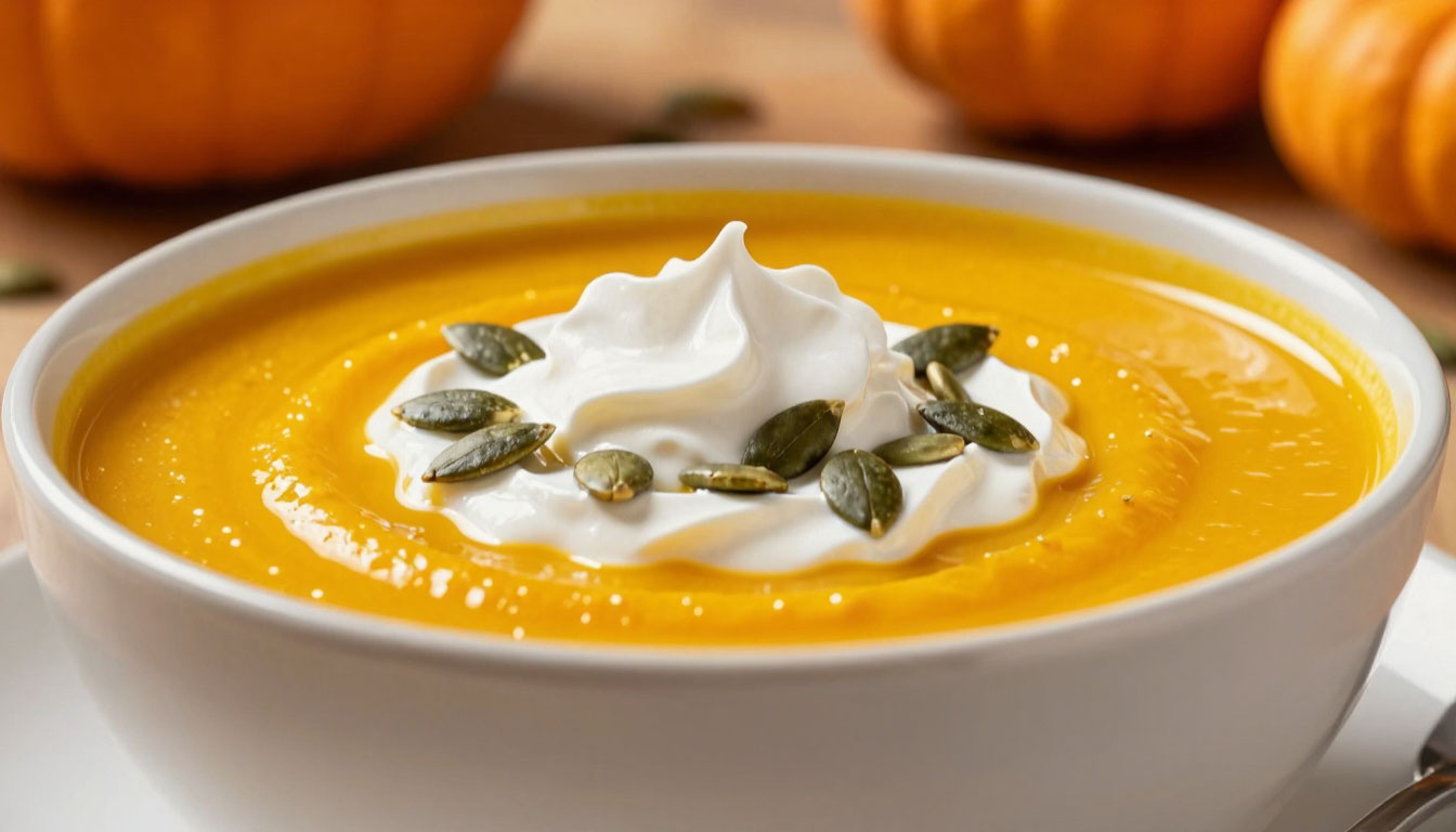 постный суп из тыквы