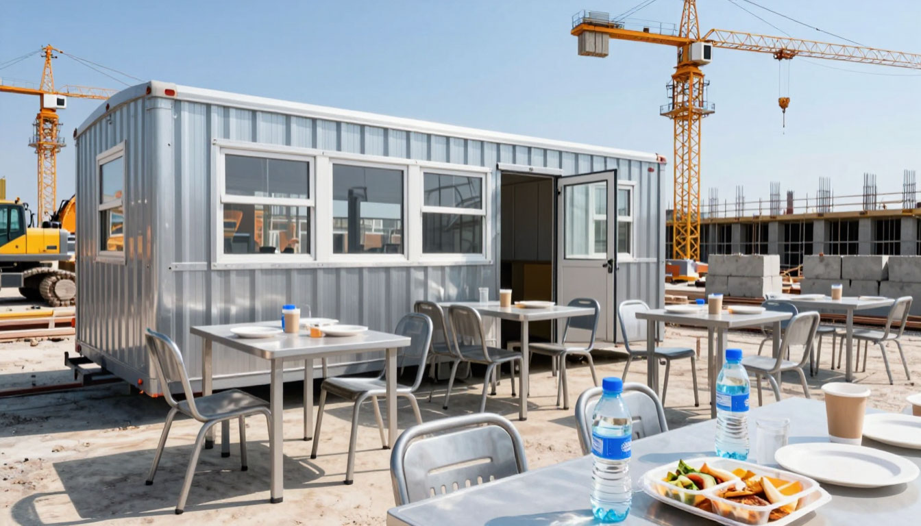 питание на стройке